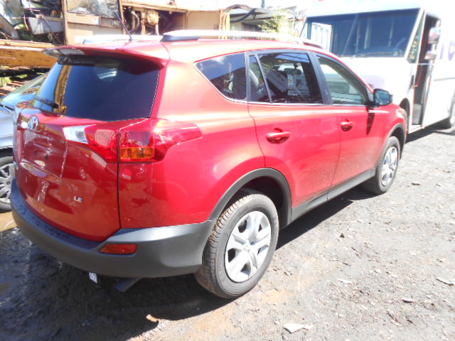 JTMZFREV8FJ059685 - 2015 TOYOTA RAV4 LE RED photo 4