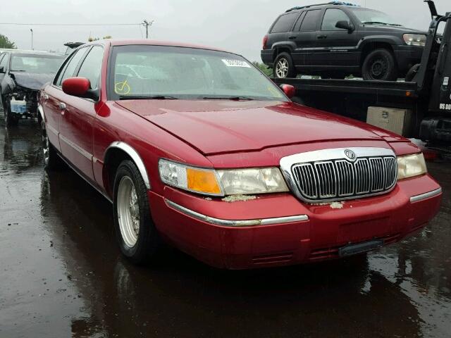 2MEFM75W2YX724935 - 2000 MERCURY GRAND MARQ RED photo 1