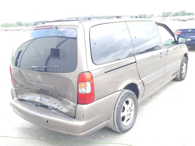 1GHDX03E72D165313 - 2002 OLDSMOBILE SILHOUETTE BROWN photo 4