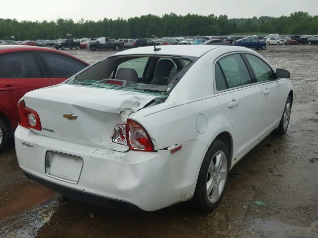 1G1ZB5EB6AF266767 - 2010 CHEVROLET MALIBU LS თეთრი ფოტო 4