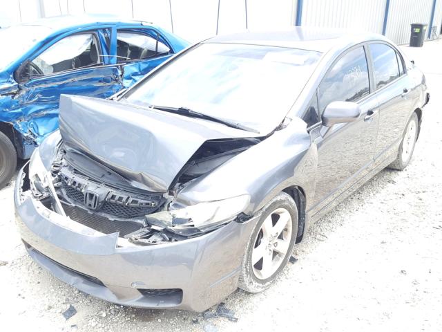 19XFA1F63BE010007 - 2011 HONDA CIVIC LX-S CHARCOAL photo 2