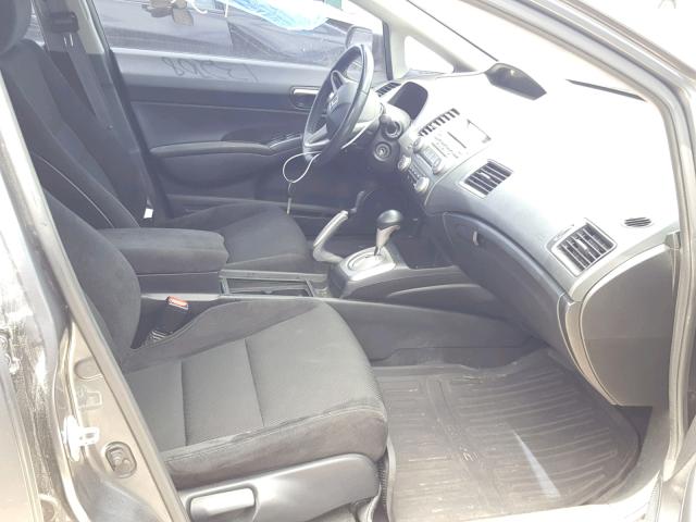 19XFA1F63BE010007 - 2011 HONDA CIVIC LX-S CHARCOAL photo 5