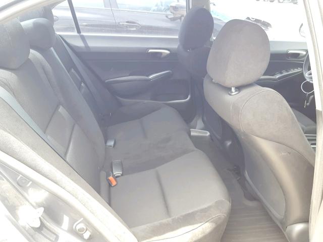 19XFA1F63BE010007 - 2011 HONDA CIVIC LX-S CHARCOAL photo 6