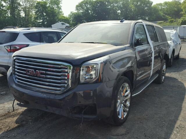 1GKS1GKC6JR115287 - 2018 GMC YUKON XL C GRAY photo 2