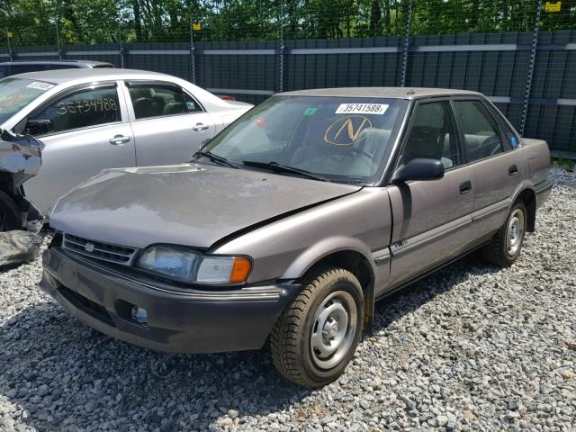 1Y1SK5166LZ081648 - 1990 GEO PRIZM BASE 灰色 照片 2
