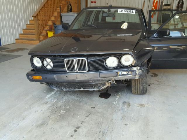 WBAAG620703311050 - 1988 BMW 325I BLACK photo 9