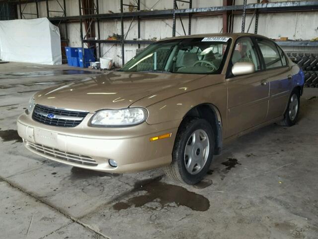 1G1NE52J516203063 - 2001 CHEVROLET MALIBU LS TAN photo 2