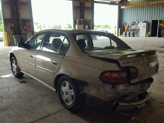 1G1NE52J516203063 - 2001 CHEVROLET MALIBU LS TAN photo 3