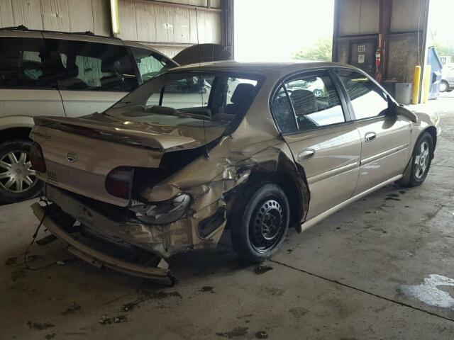 1G1NE52J516203063 - 2001 CHEVROLET MALIBU LS TAN photo 4