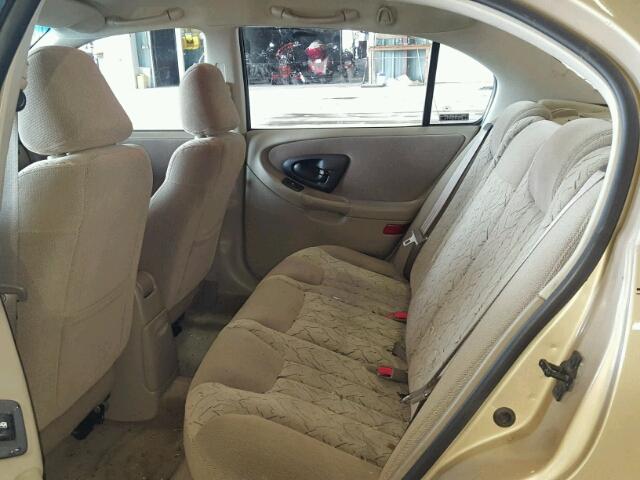 1G1NE52J516203063 - 2001 CHEVROLET MALIBU LS TAN photo 6