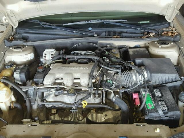 1G1NE52J516203063 - 2001 CHEVROLET MALIBU LS TAN photo 7