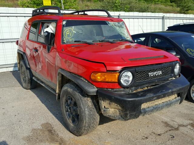 JTEBU4BF3CK130932 - 2012 TOYOTA FJ CRUISER RED photo 1