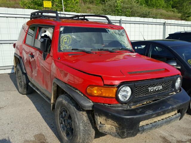 JTEBU4BF3CK130932 - 2012 TOYOTA FJ CRUISER RED photo 9