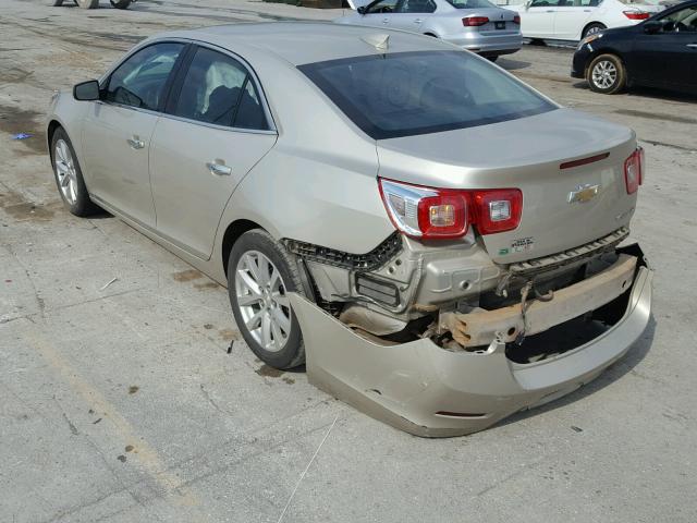 1G11F5SL8FF296973 - 2015 CHEVROLET MALIBU LTZ 棕色 照片 3