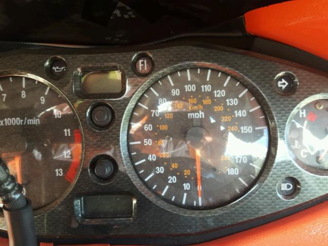 JS1GW71A962100991 - 2006 SUZUKI GSX1300 R ORANGE photo 8