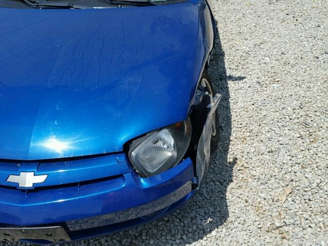 1G1JC52F647290194 - 2004 CHEVROLET CAVALIER BLUE photo 10