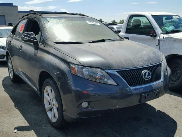 2T2BK1BA9BC113240 - 2011 LEXUS RX BLACK photo 1