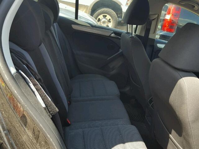 WVWDM7AJ1CW106318 - 2012 VOLKSWAGEN GOLF 黑色 照片 6