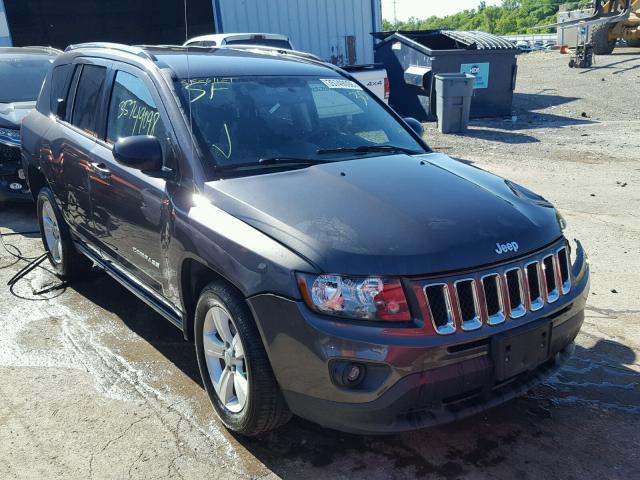 1C4NJCBB0ED850696 - 2014 JEEP COMPASS SP GRAY photo 1