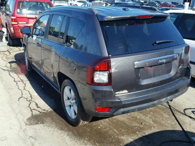 1C4NJCBB0ED850696 - 2014 JEEP COMPASS SP GRAY photo 3