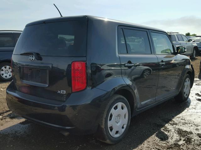 JTLKE50E891091582 - 2009 TOYOTA SCION XB შავი ფოტო 4