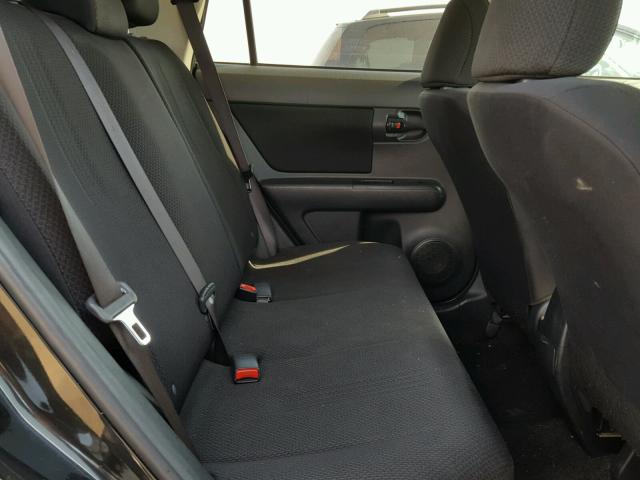 JTLKE50E891091582 - 2009 TOYOTA SCION XB შავი ფოტო 6