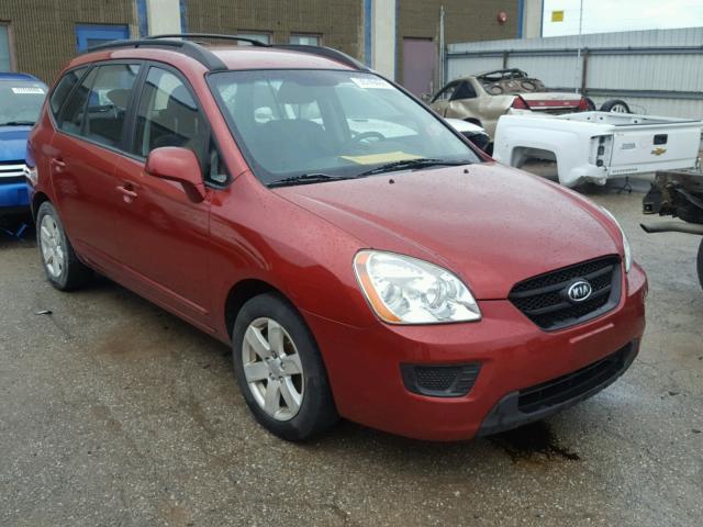 KNAFG525887219042 - 2008 KIA RONDO BASE RED photo 1