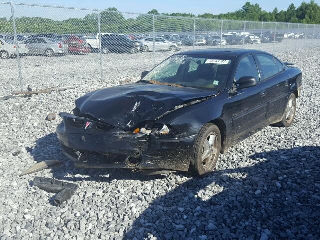 1G2NV52E61C161549 - 2001 PONTIAC GRAND AM BLACK photo 2