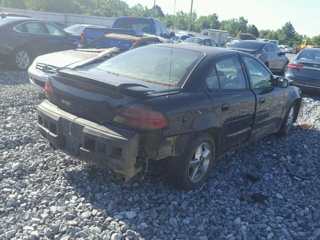 1G2NV52E61C161549 - 2001 PONTIAC GRAND AM BLACK photo 4