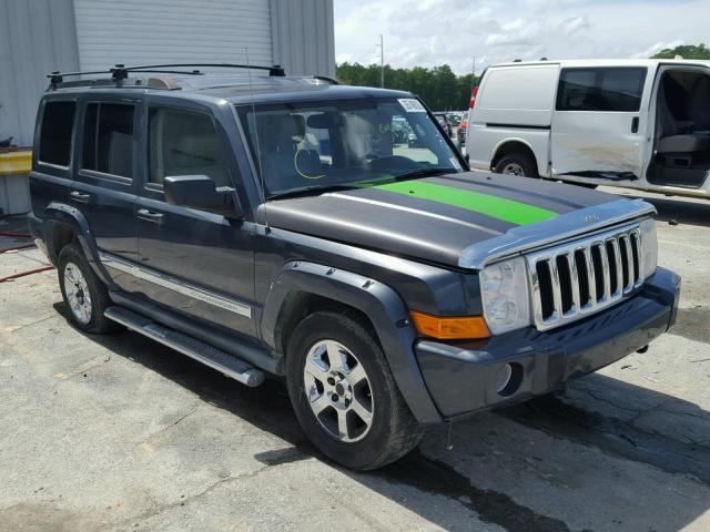 1J8HG582X6C306012 - 2006 JEEP COMMANDER CHARCOAL photo 1
