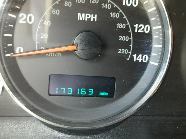 1J8HG582X6C306012 - 2006 JEEP COMMANDER CHARCOAL photo 8