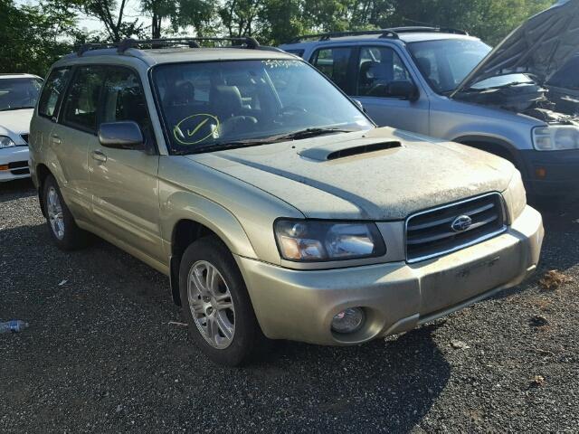 JF1SG69654H745841 - 2004 SUBARU FORESTER 2 GOLD photo 1