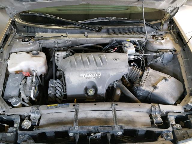 1G4HP54K224162808 - 2002 BUICK LESABRE CU TAN photo 7