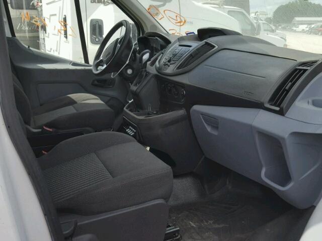 1FTYR1ZM9GKA09654 - 2016 FORD TRANSIT T- WHITE photo 5