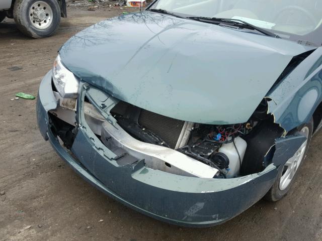 1G8AJ55F26Z203837 - 2006 SATURN ION LEVEL GREEN photo 9
