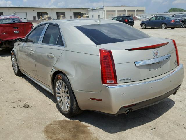 1G6DS5E31D0162000 - 2013 CADILLAC CTS PREMIU BEIGE photo 3