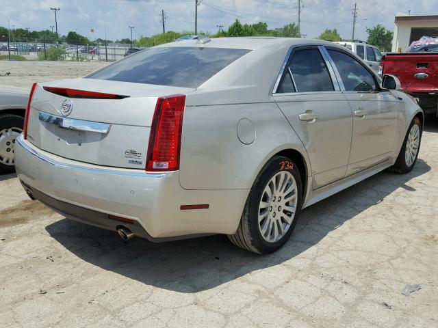 1G6DS5E31D0162000 - 2013 CADILLAC CTS PREMIU BEIGE photo 4