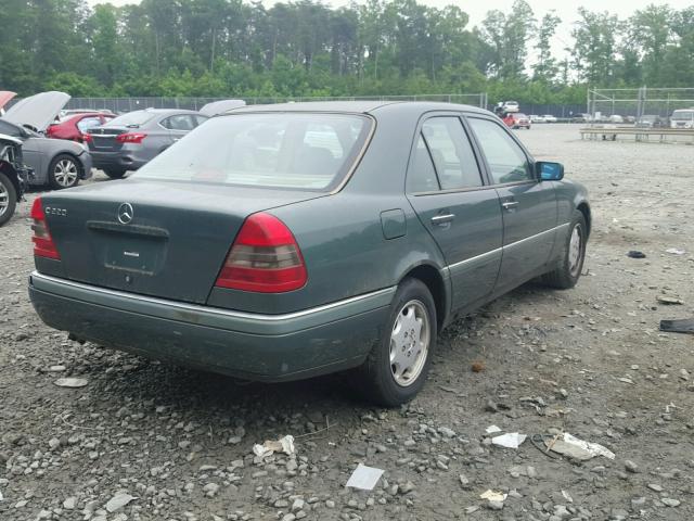 WDBHA22EXSF126045 - 1995 MERCEDES-BENZ C 220 GREEN photo 4