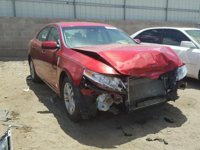 1LNHL9DR3CG803447 - 2012 LINCOLN MKS RED photo 1