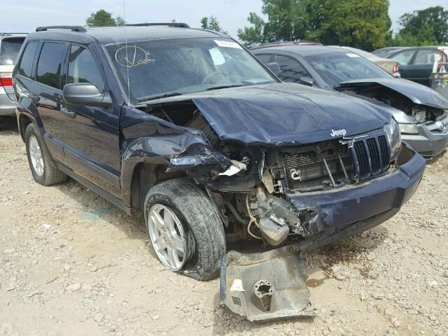 1J4GR48K75C580767 - 2005 JEEP GRAND CHER BLUE photo 1