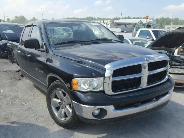 1D7HA18DX3S284684 - 2003 DODGE RAM 1500 S BLACK photo 1