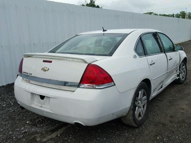 2G1WU58R979250800 - 2007 CHEVROLET IMPALA LTZ WHITE photo 4