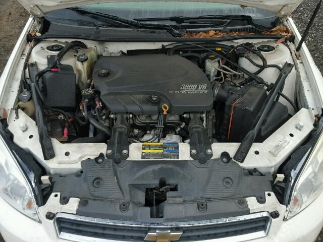 2G1WU58R979250800 - 2007 CHEVROLET IMPALA LTZ WHITE photo 7