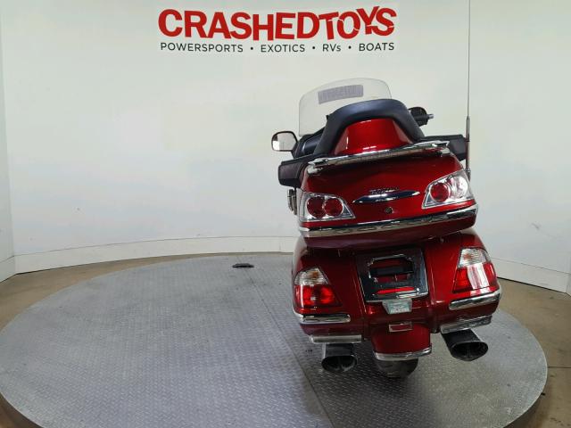 1HFSC47H7AA903590 - 2010 HONDA GL1800 RED photo 7