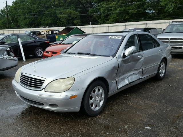 WDBNG70J22A294788 - 2002 MERCEDES-BENZ S 430 SILVER photo 2