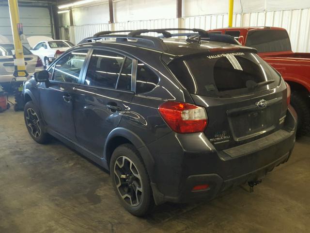 JF2GPANC9G8248599 - 2016 SUBARU CROSSTREK GRAY photo 3