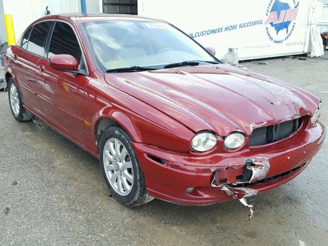 SAJEA51D82XC60405 - 2002 JAGUAR X-TYPE 2.5 RED photo 1