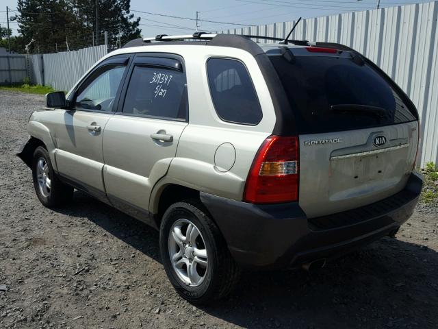 KNDJF723577316661 - 2007 KIA SPORTAGE E GOLD photo 3