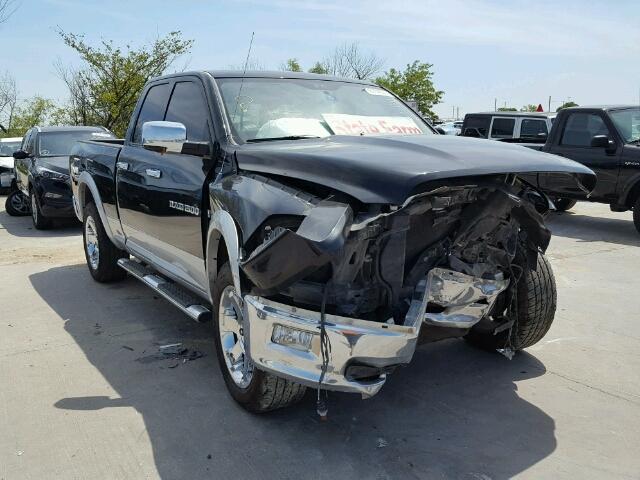 1C6RD7JT7CS195527 - 2012 DODGE RAM 1500 L BLACK photo 1