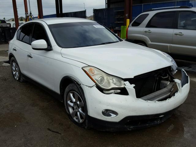 JN1AJ0HP8AM701157 - 2010 INFINITI EX35 BASE WHITE photo 1